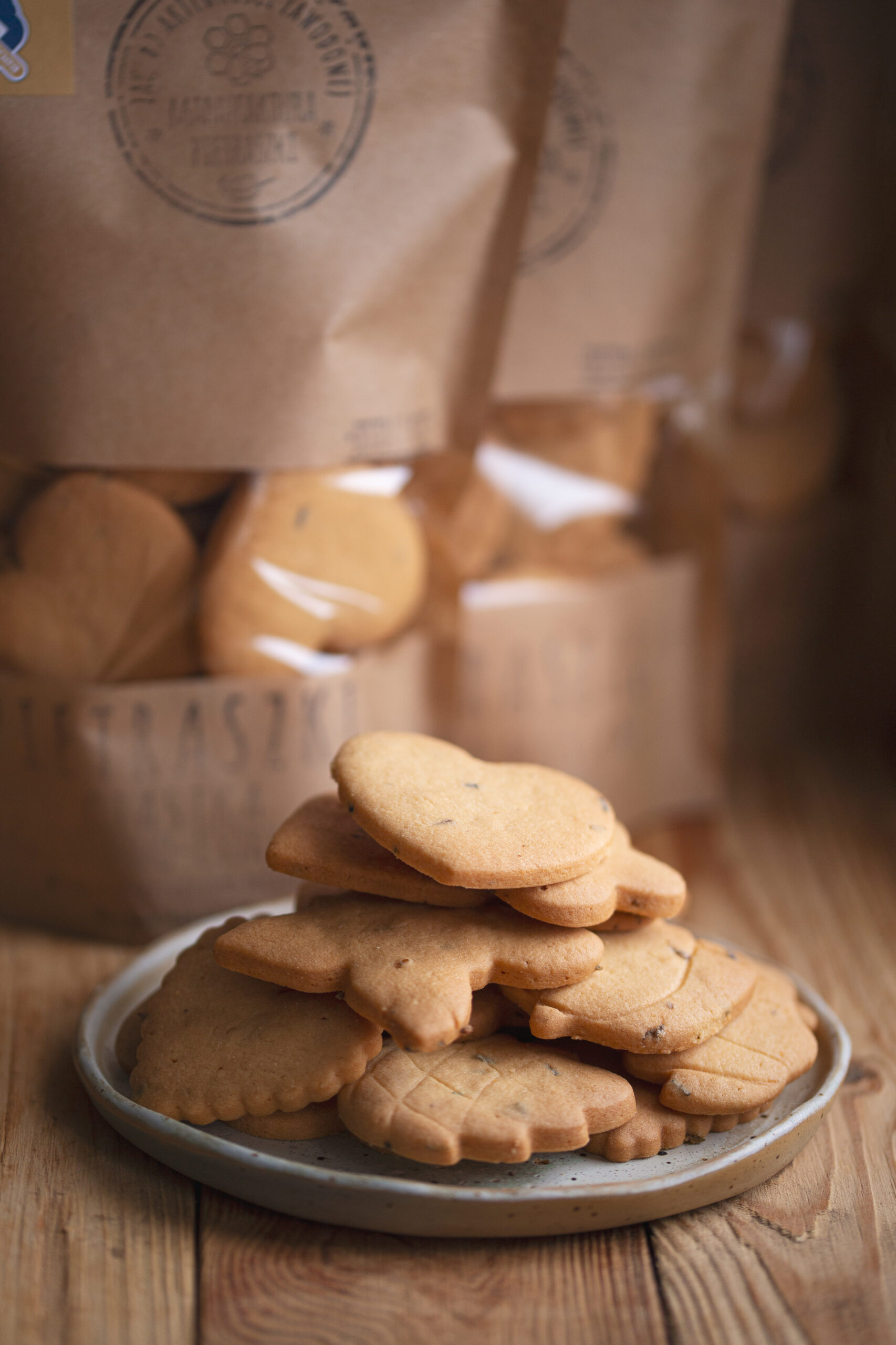 ciastka lawendowo-cytrynowe Manufaktura Pietraszki