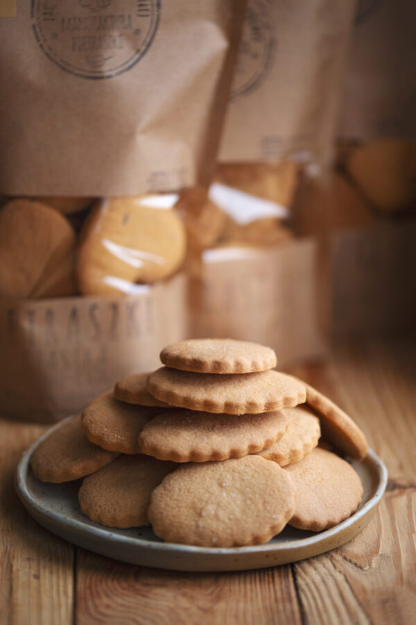 ZAZ_Manufaktura_Pietraszki_ciastka_kruche_maslane_1 Ciastka kruche maślane, ciastka maślane, ciasteczka, kruche