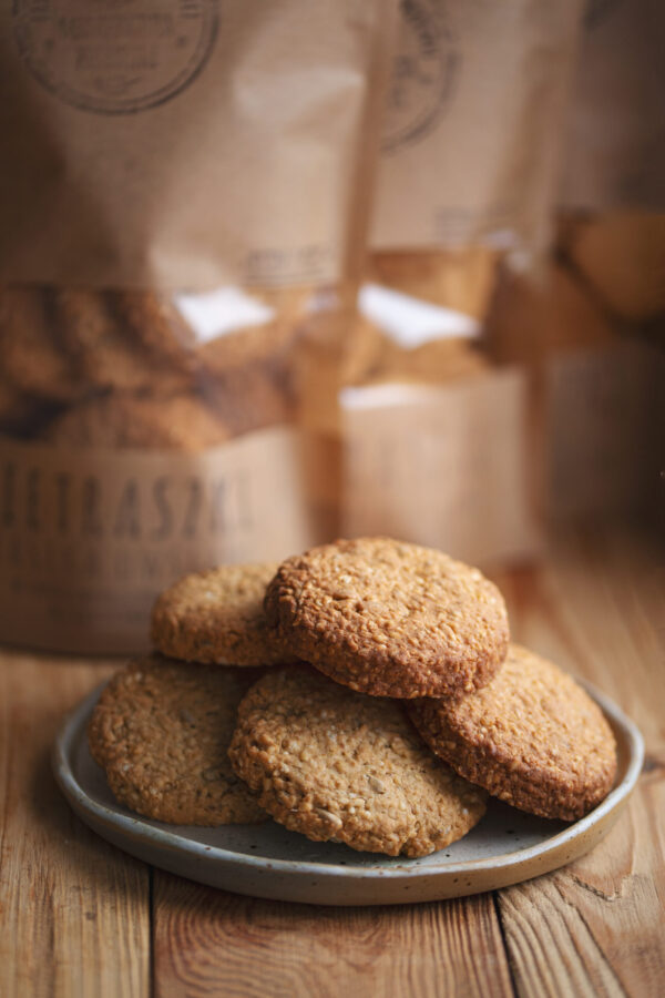 ciastka owsiane Manufaktura Pietraszki