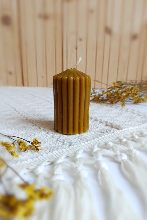 Świeca z naturalnego wosku pszczelego Klasyczna