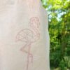Torba bawełniana ręcznie haftowana Flaming