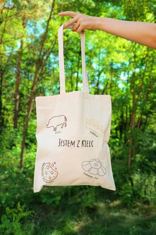 IMG_20250723_143743 Torba bawełniana ręcznie haftowana - Jestem z Kielc!