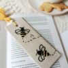Haftowana zakładka do książki - Pszczoły