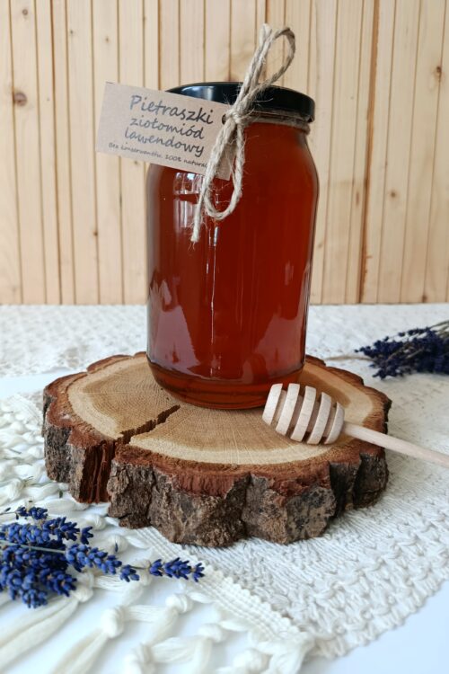 Pietraszkowy ziołomiód lawendowy 1200g