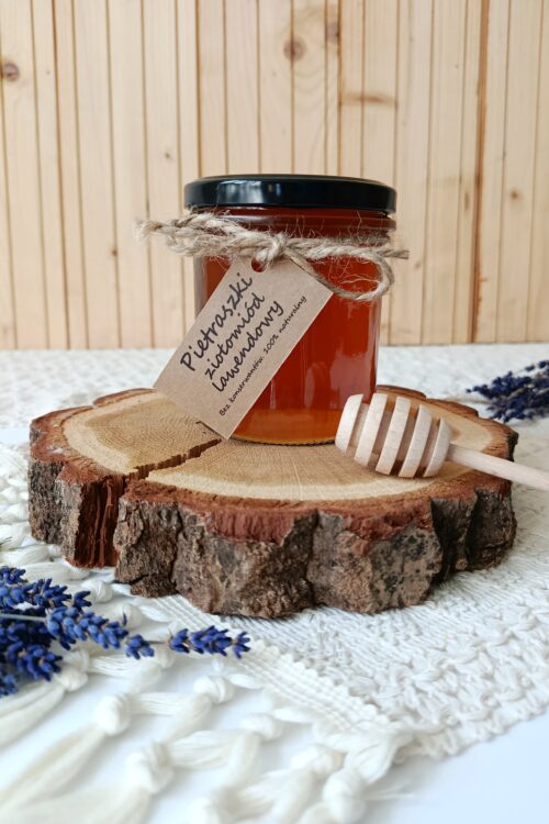 Pietraszkowy ziołomiód lawendowy 480g