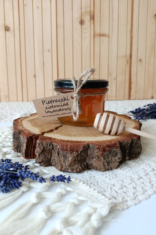 Pietraszkowy ziołomiód lawendowy 250g