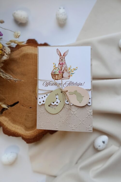 Pietraszkowa kartka wielkanocna II