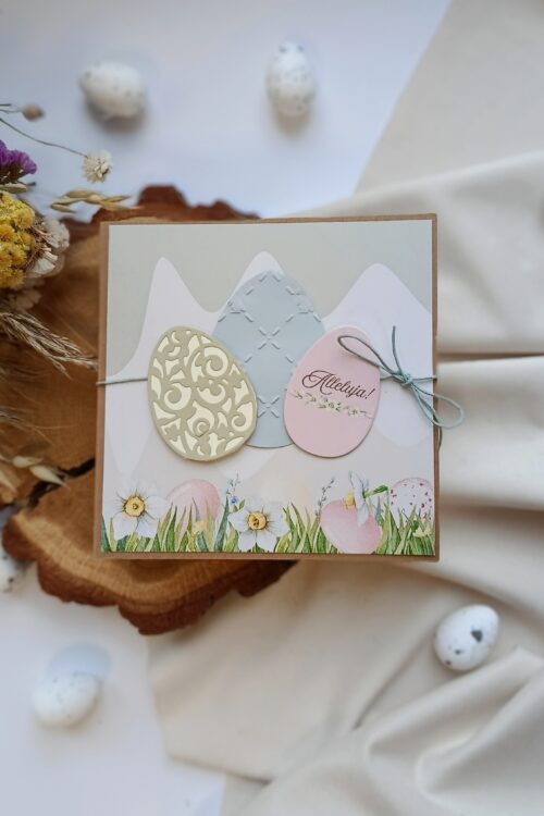 Pietraszkowa kartka wielkanocna III