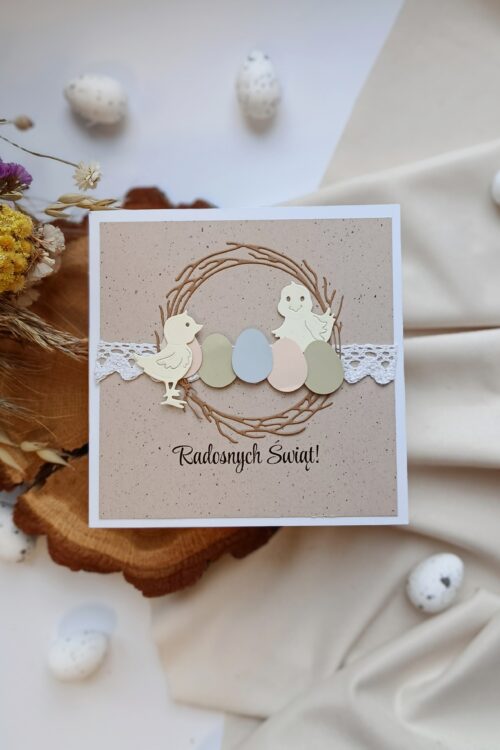 Pietraszkowa kartka wielkanocna IV