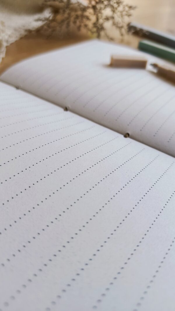 Notes ręcznie szyty - wkład notesowy 10
