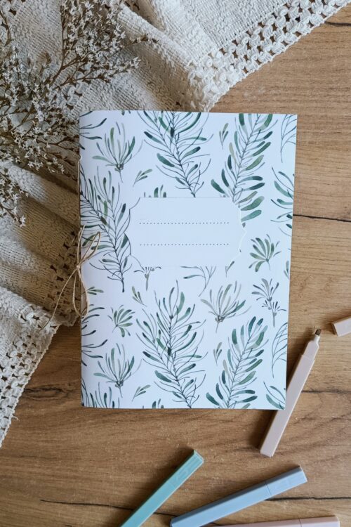 Notes ręcznie szyty - wkład notesowy 02