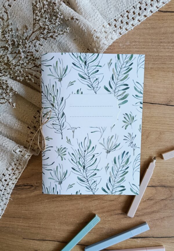 Notes ręcznie szyty - wkład notesowy 02