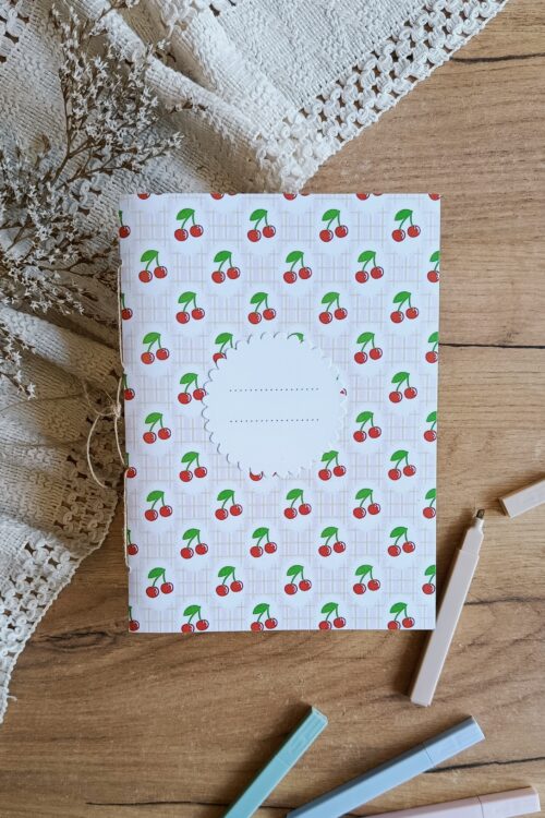 Notes ręcznie szyty - wkład notesowy 05