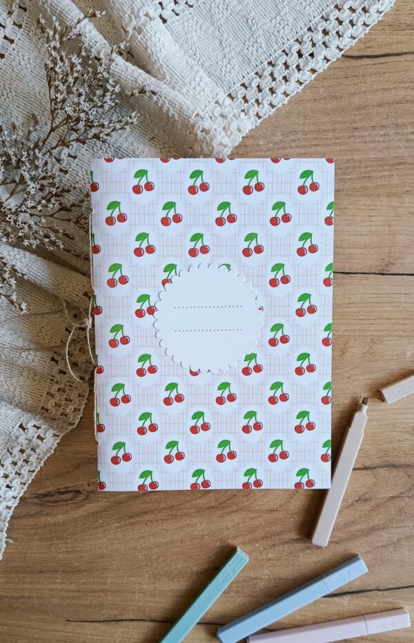 Notes ręcznie szyty - wkład notesowy 05