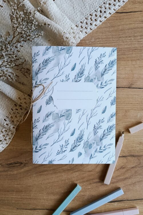 Notes ręcznie szyty - wkład notesowy 06