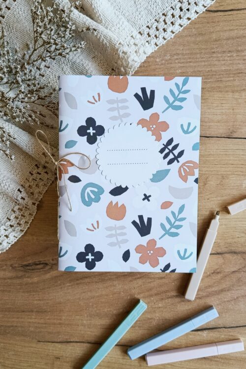 Notes ręcznie szyty - wkład notesowy 10