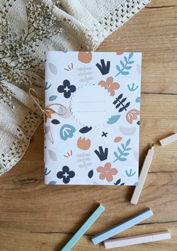 Notes ręcznie szyty - wkład notesowy 10