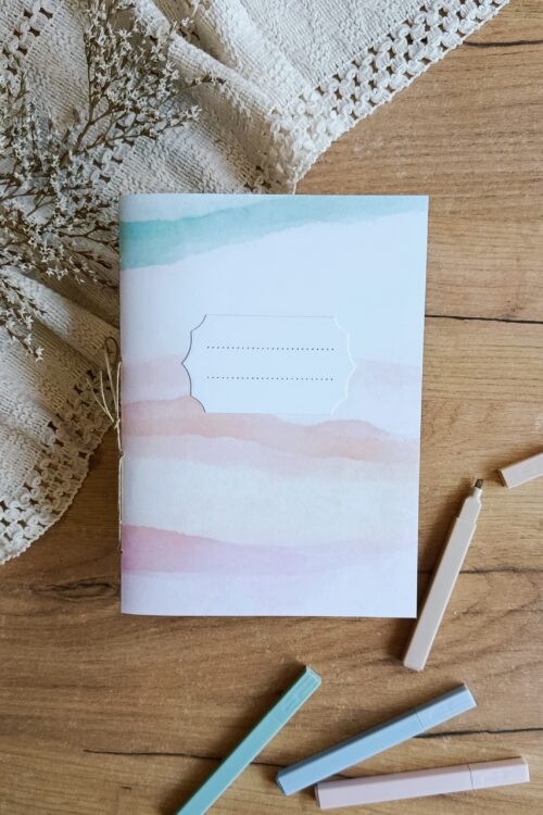 Notes ręcznie szyty - wkład notesowy 11